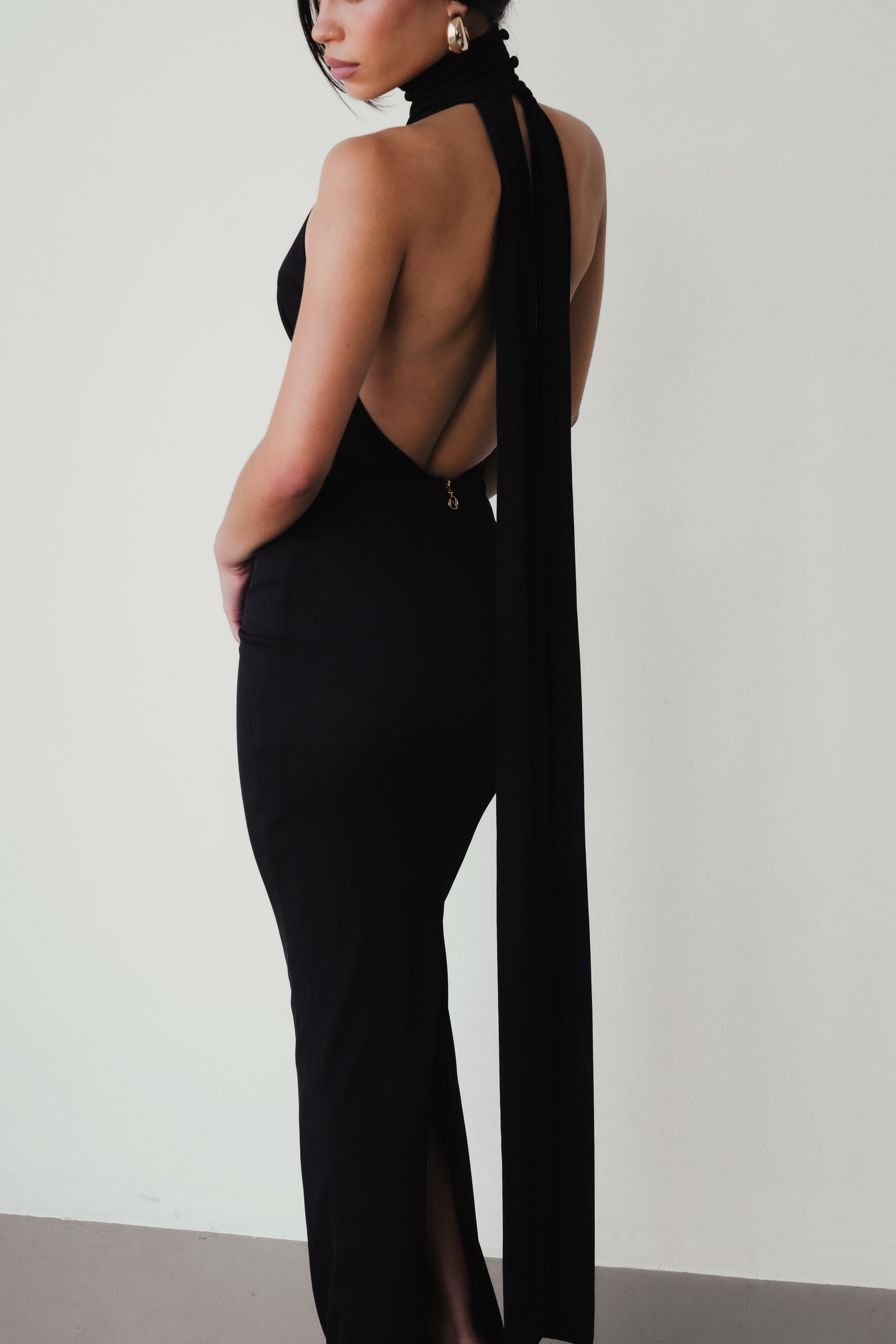 Crush Halter Gown