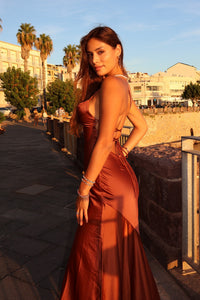 Entice Drape Gown