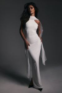 Martini High Neck Gown