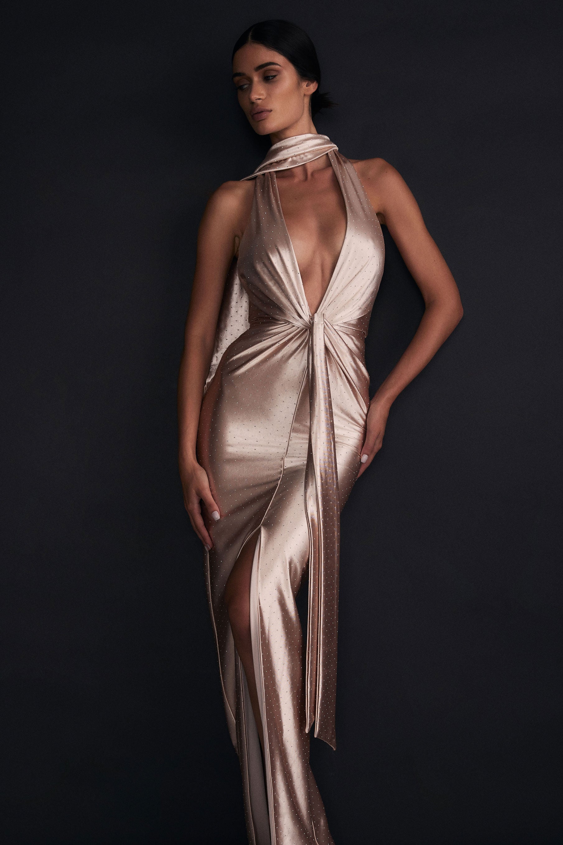 Mirabella Plunge Gown