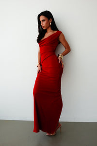 Crush Drape Maxi