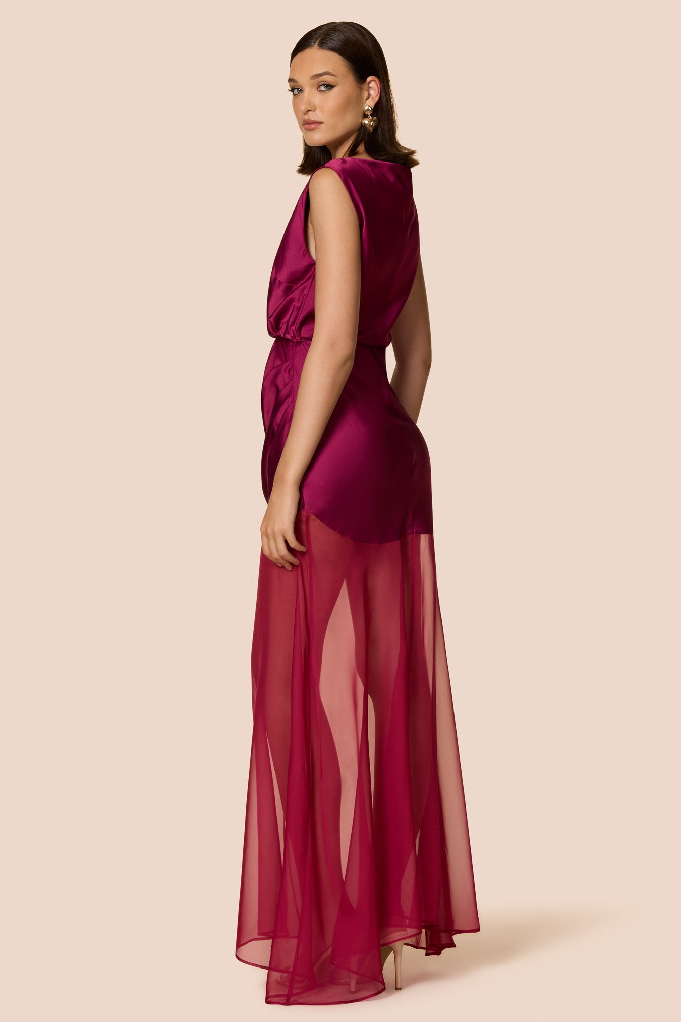 Demi Satin Maxi - Nookie