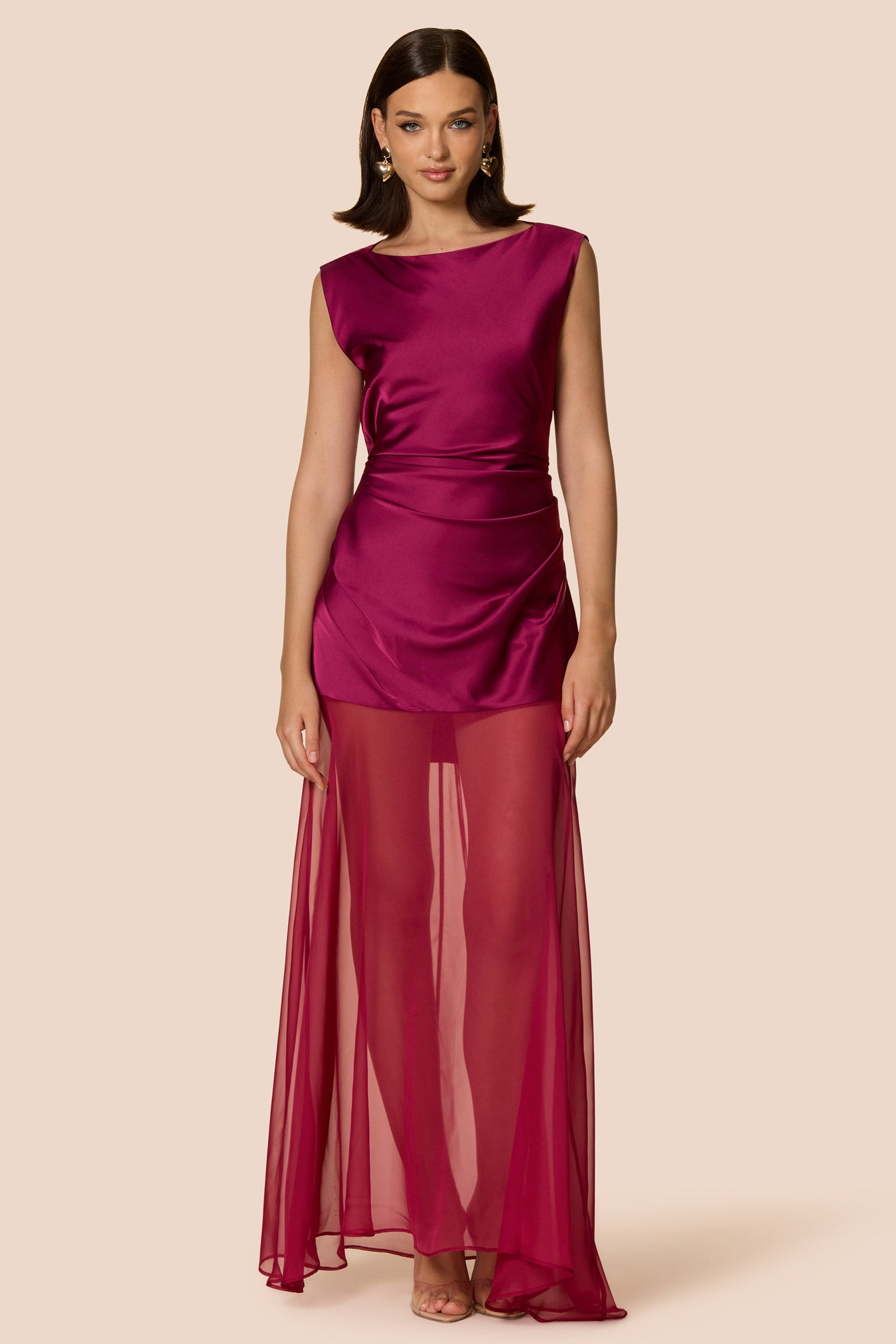 Demi Satin Maxi - Nookie
