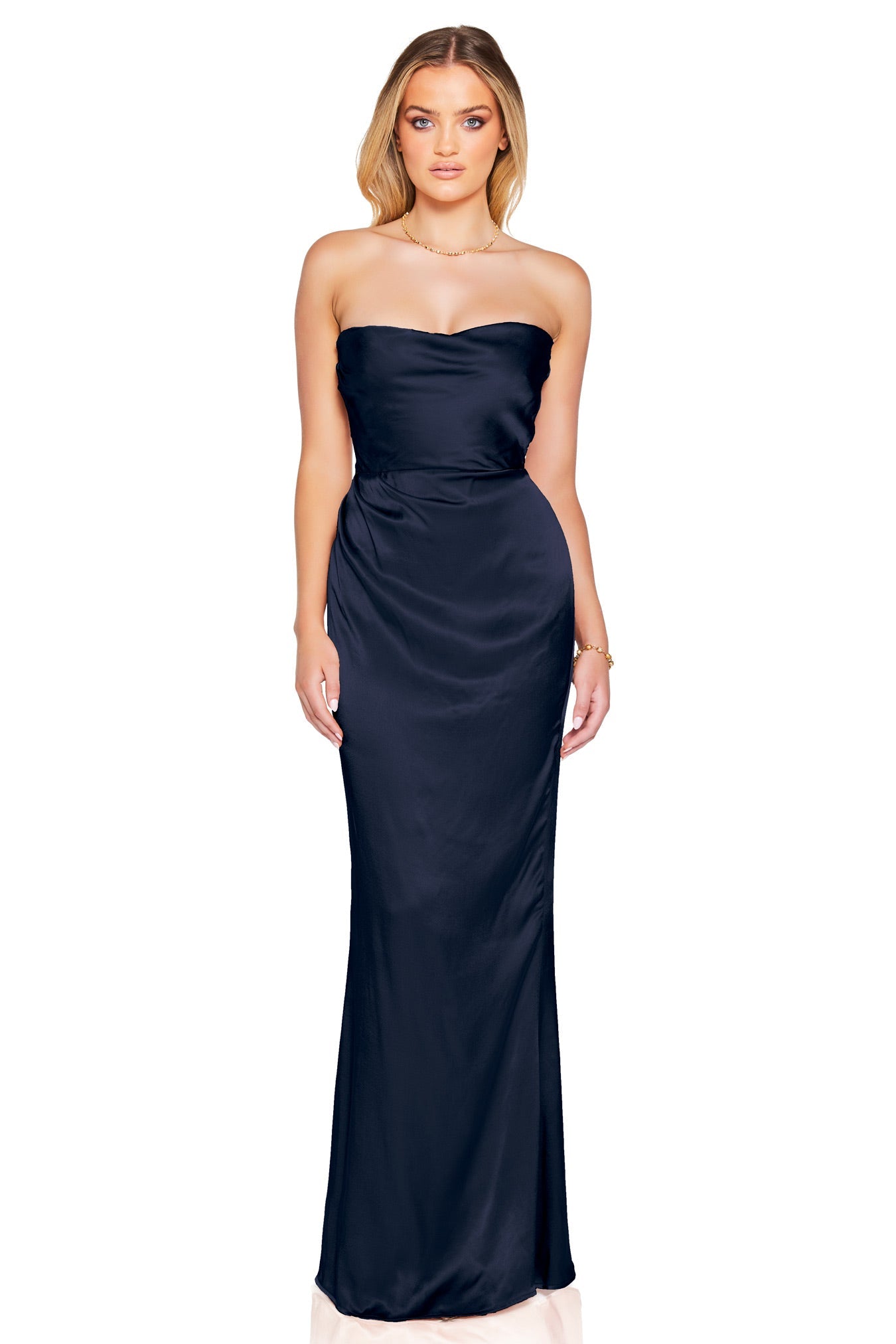 Emelie Strapless Gown - Nookie