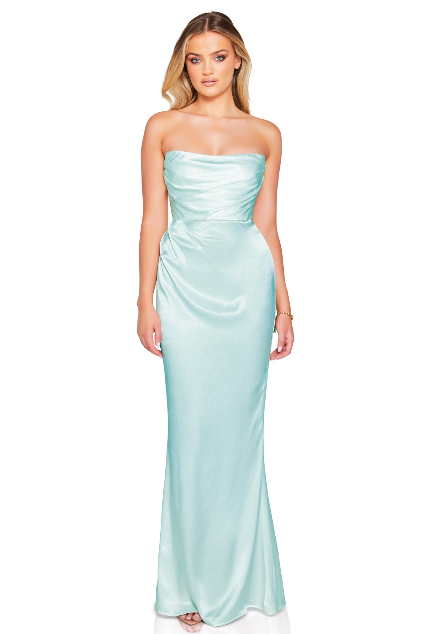 Emelie Strapless Gown - Nookie