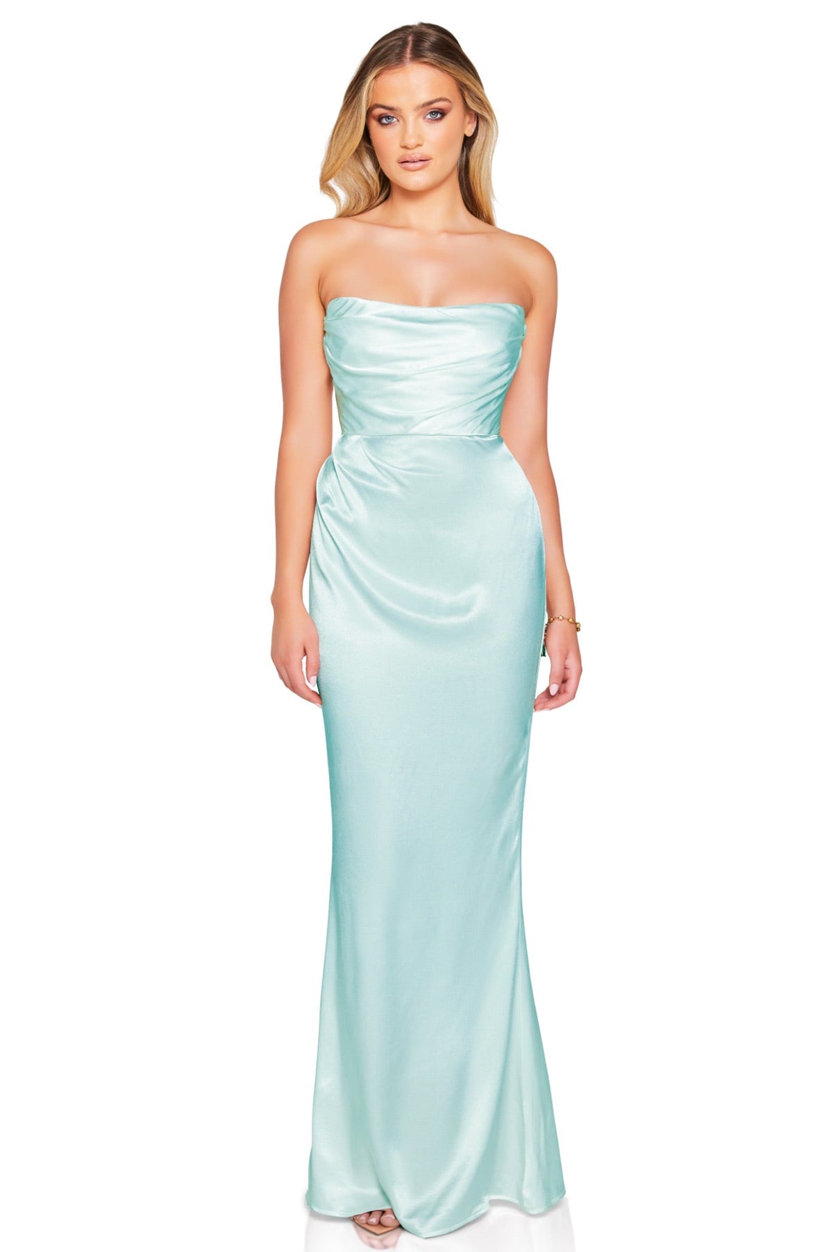 Emelie Strapless Gown - Nookie