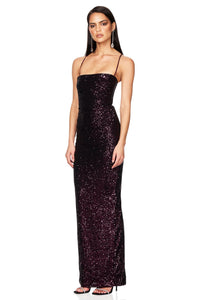 Lumina Lace Back Gown - Nookie