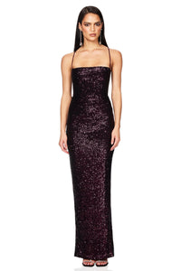 Lumina Lace Back Gown - Nookie