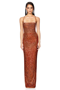 Lumina Lace Back Gown - Nookie
