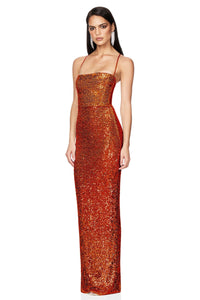 Lumina Lace Back Gown - Nookie