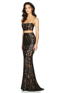 MON CHERIE SEQUIN SKIRT - Nookie