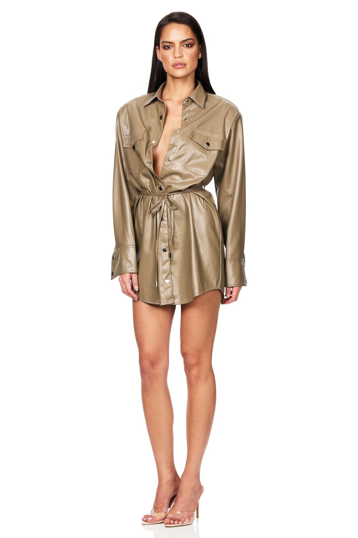 Off Duty Shirt Dress - Nookie
