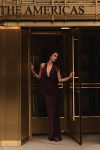 Penelope Drape Gown - Nookie