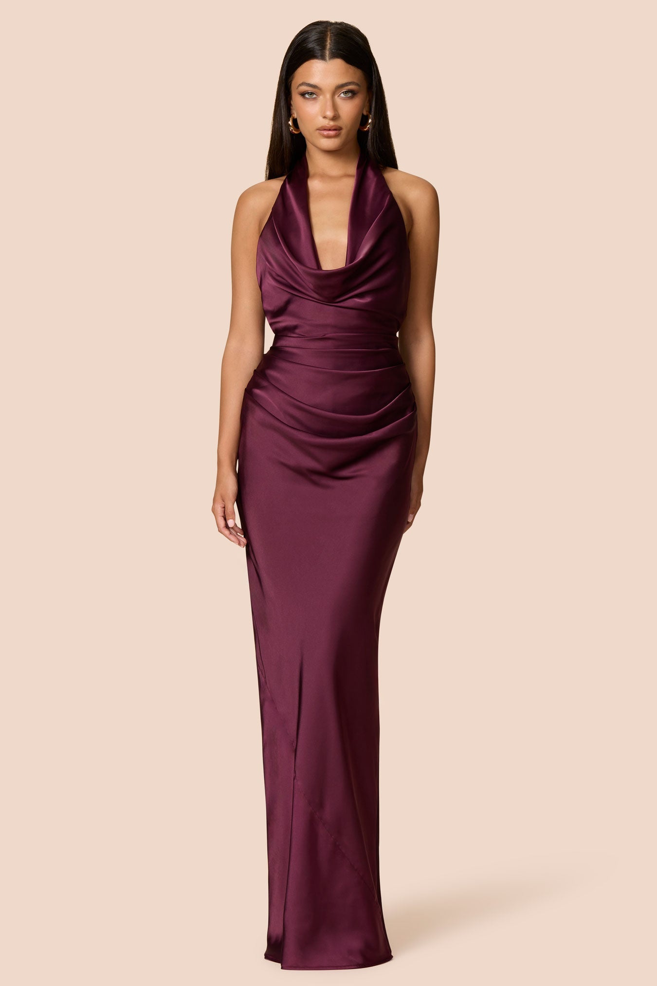 Penelope Drape Gown - Nookie