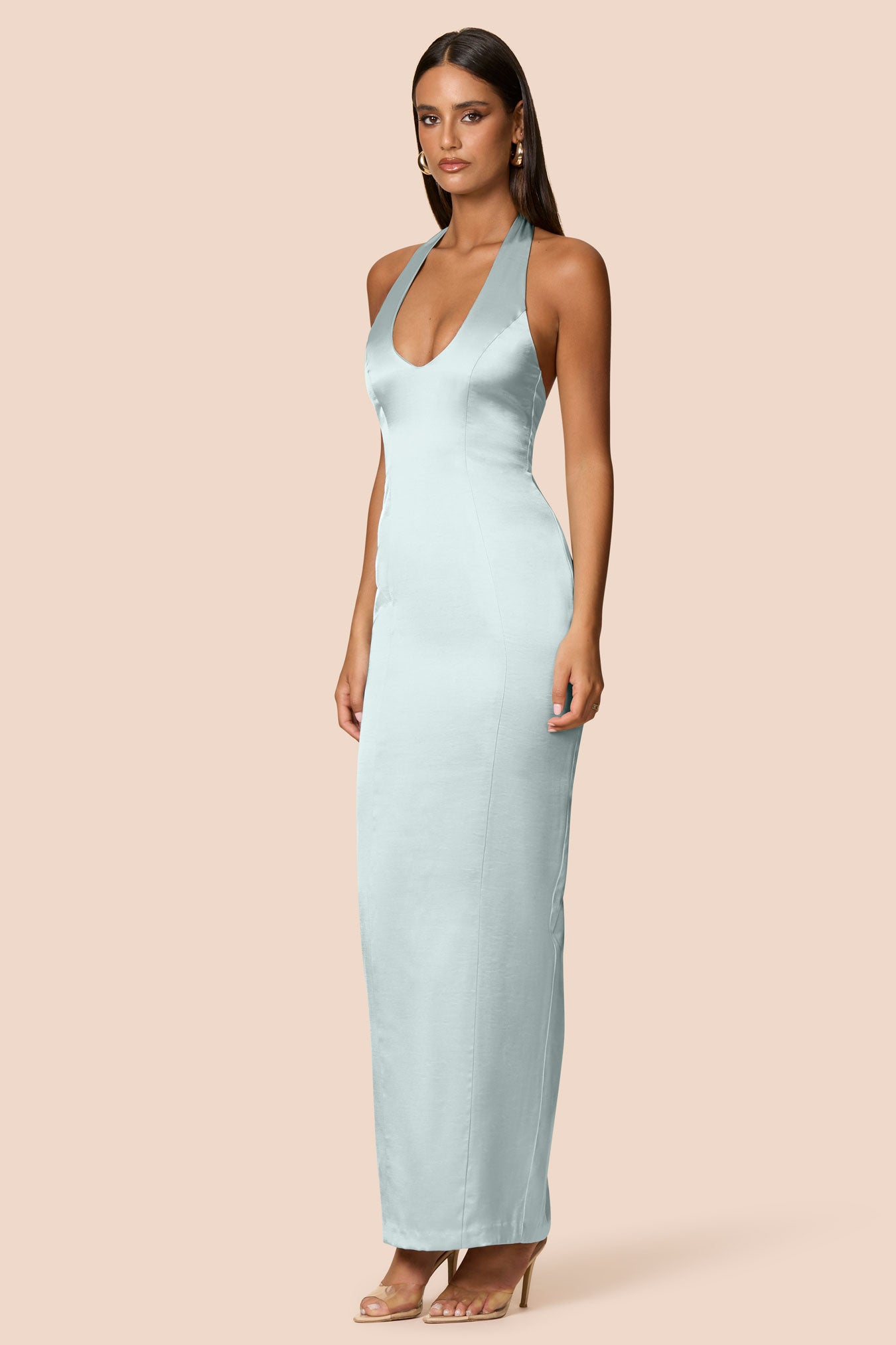 Sabine Satin Maxi - Nookie