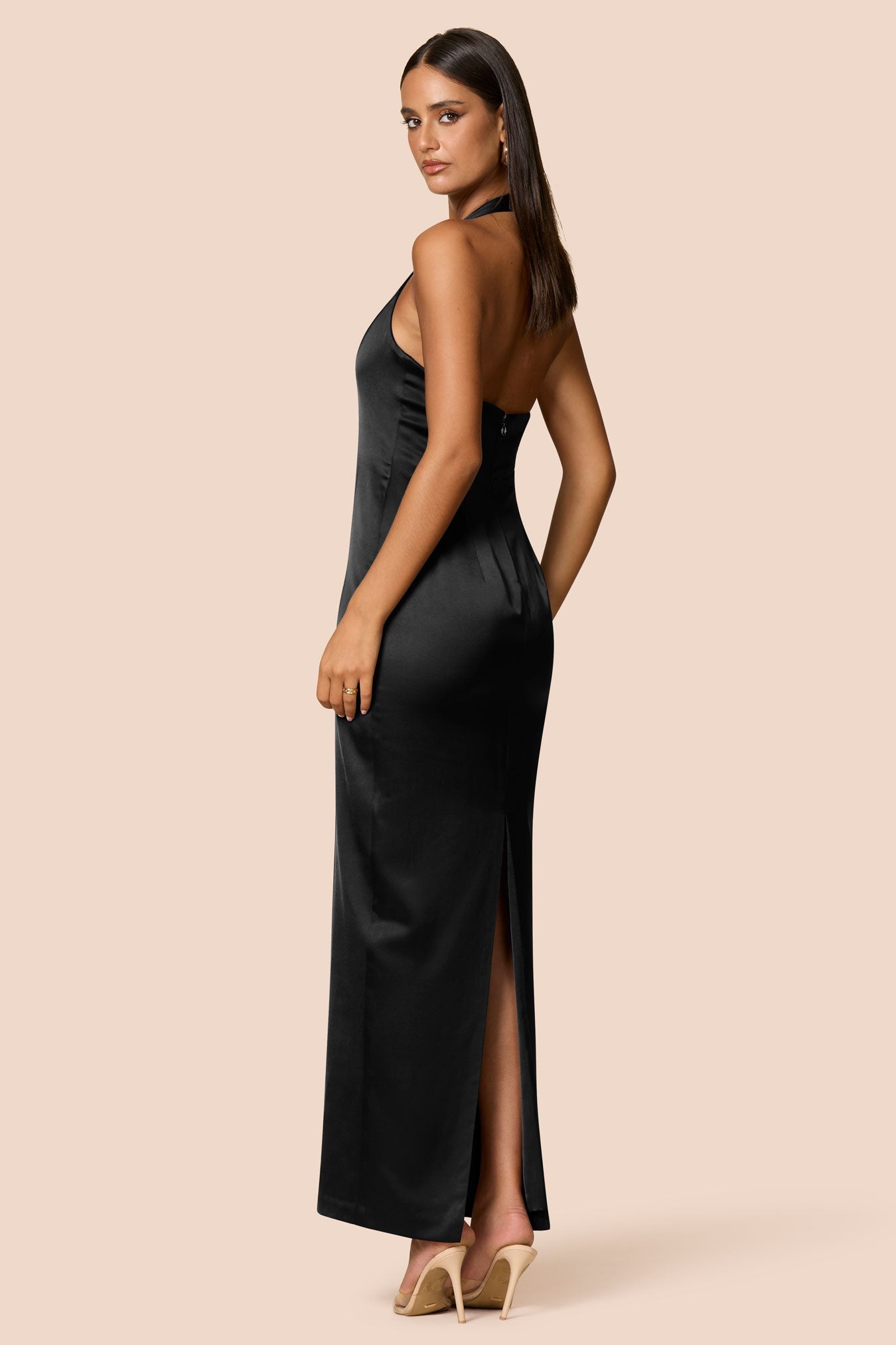 Sabine Satin Maxi - Nookie