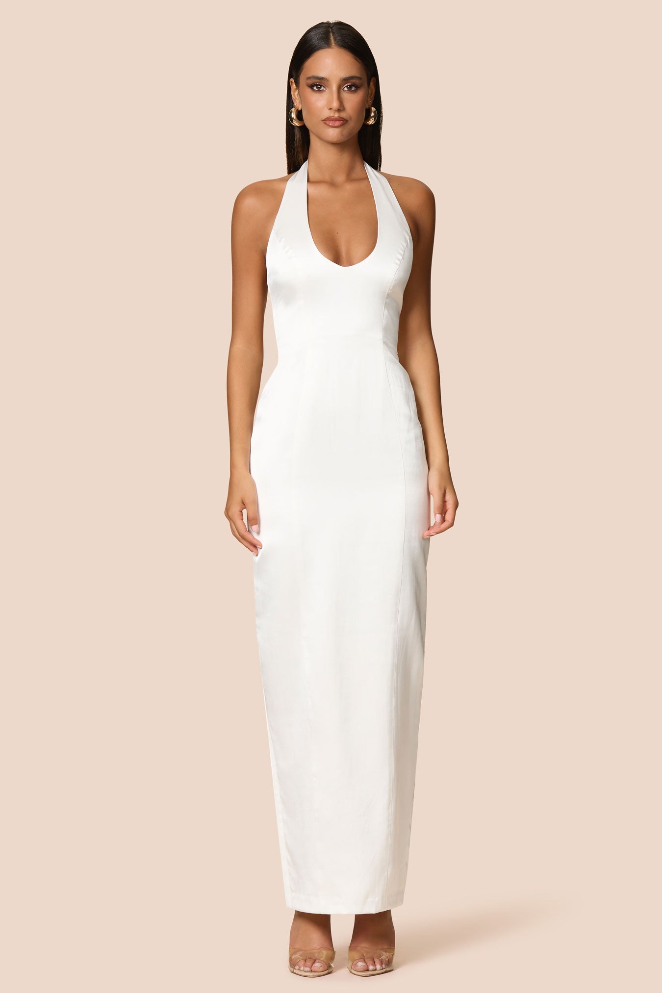 Sabine Satin Maxi - Nookie