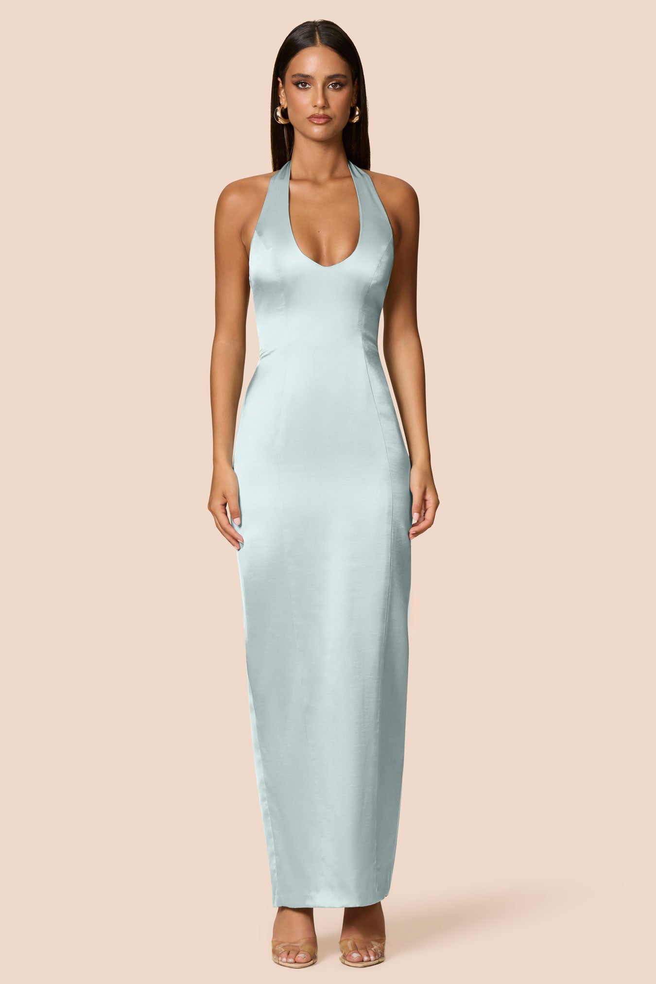 Sabine Satin Maxi - Nookie