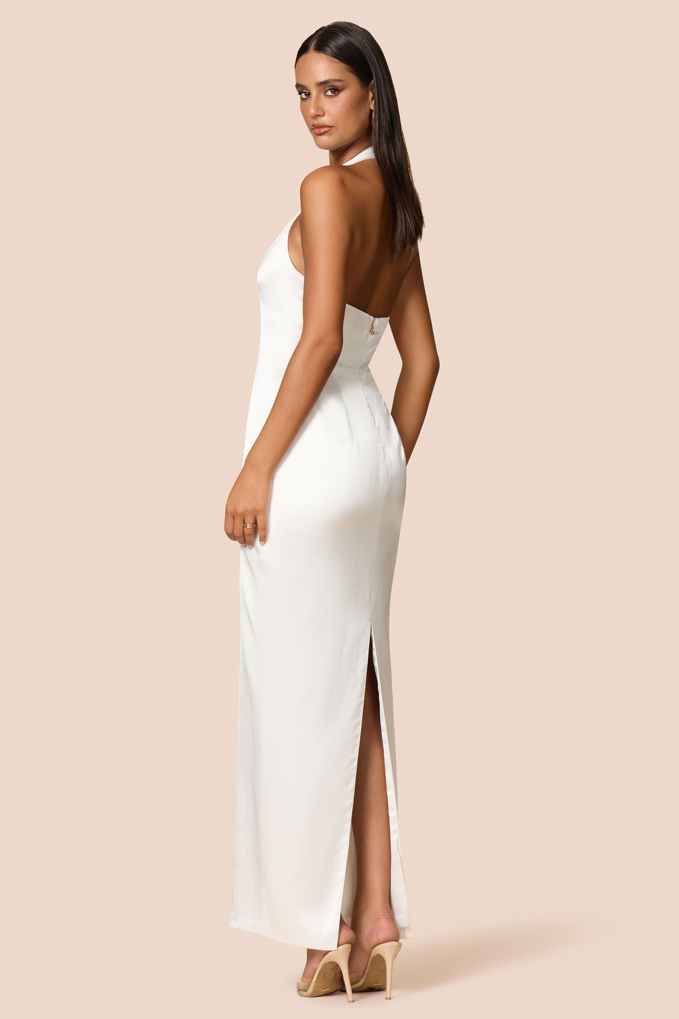 Sabine Satin Maxi - Nookie