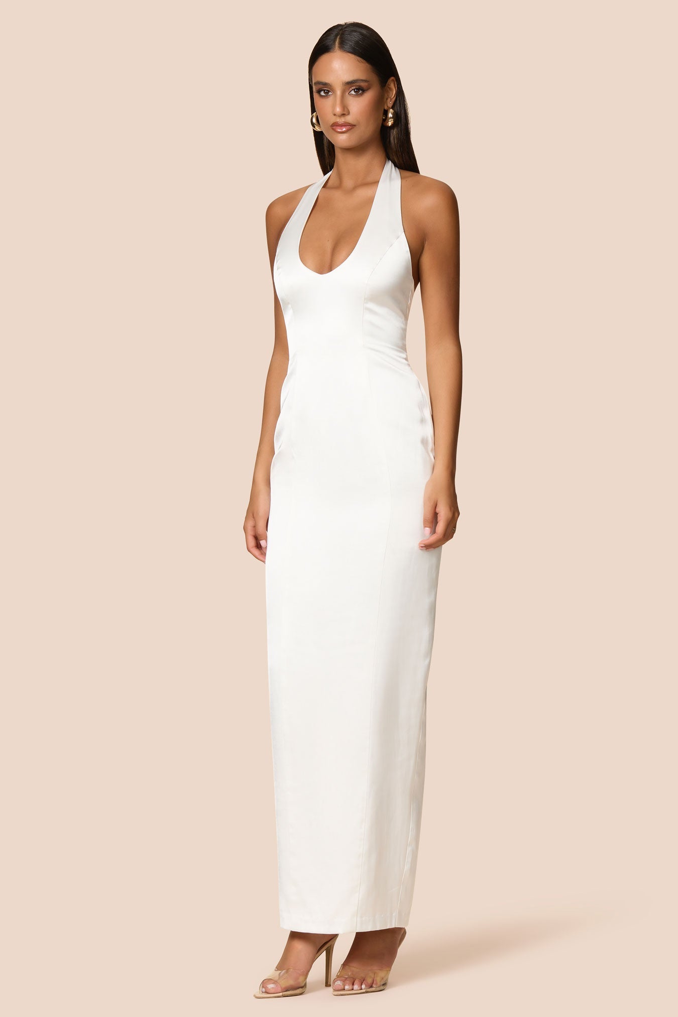 Sabine Satin Maxi - Nookie