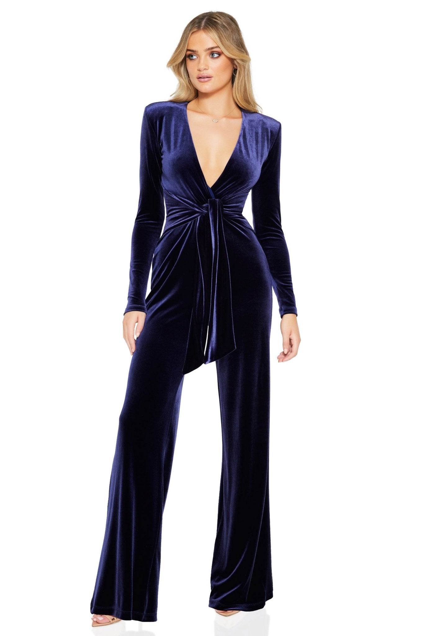 VAMP VELVET JUMPSUIT - Nookie