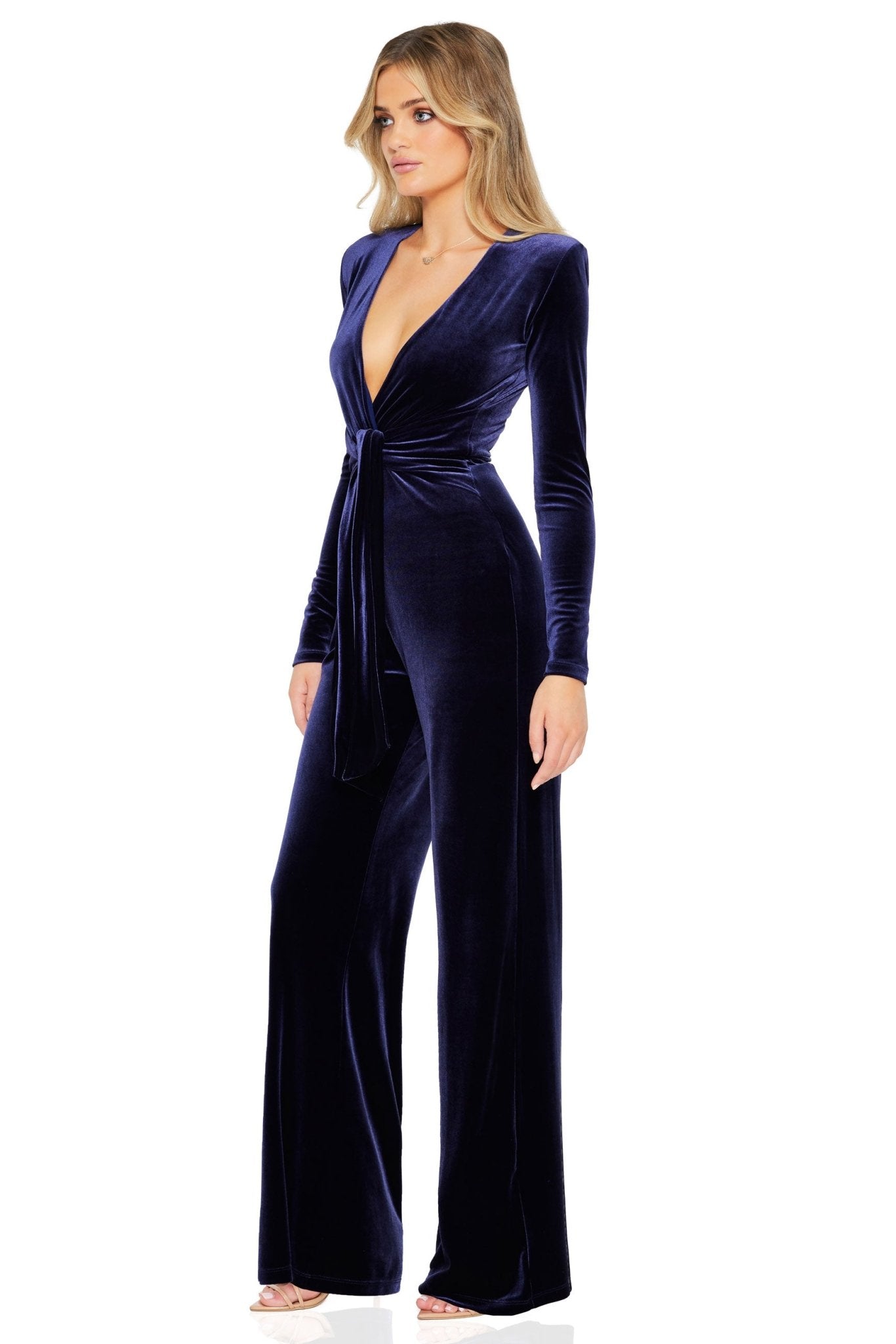 VAMP VELVET JUMPSUIT - Nookie