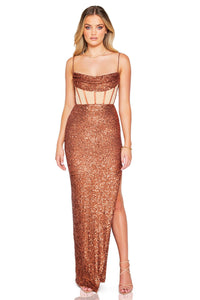 Sloane Ilusion Gown - Nookie