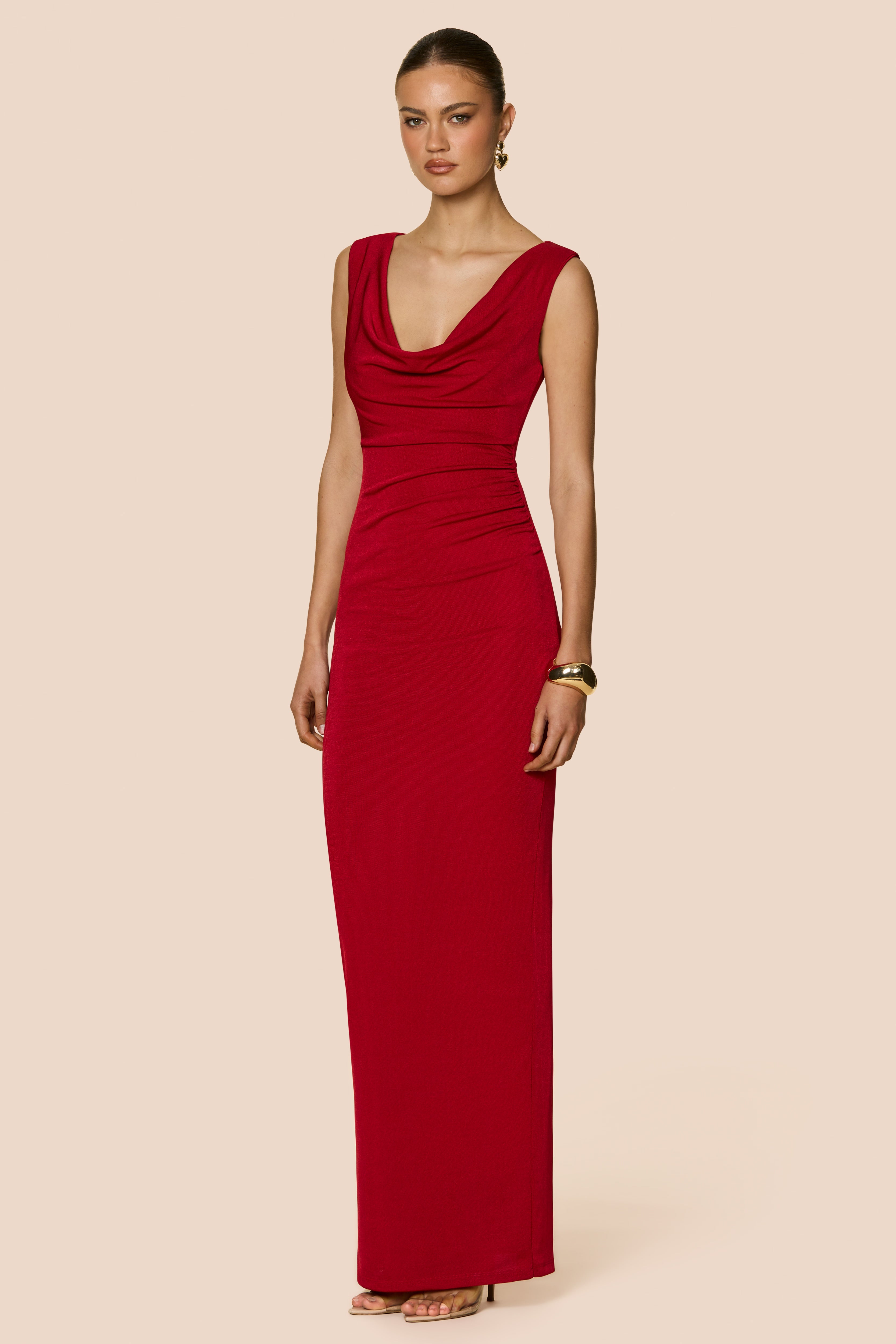 Crush Drape Maxi