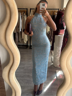 Alessia High Neck Midi