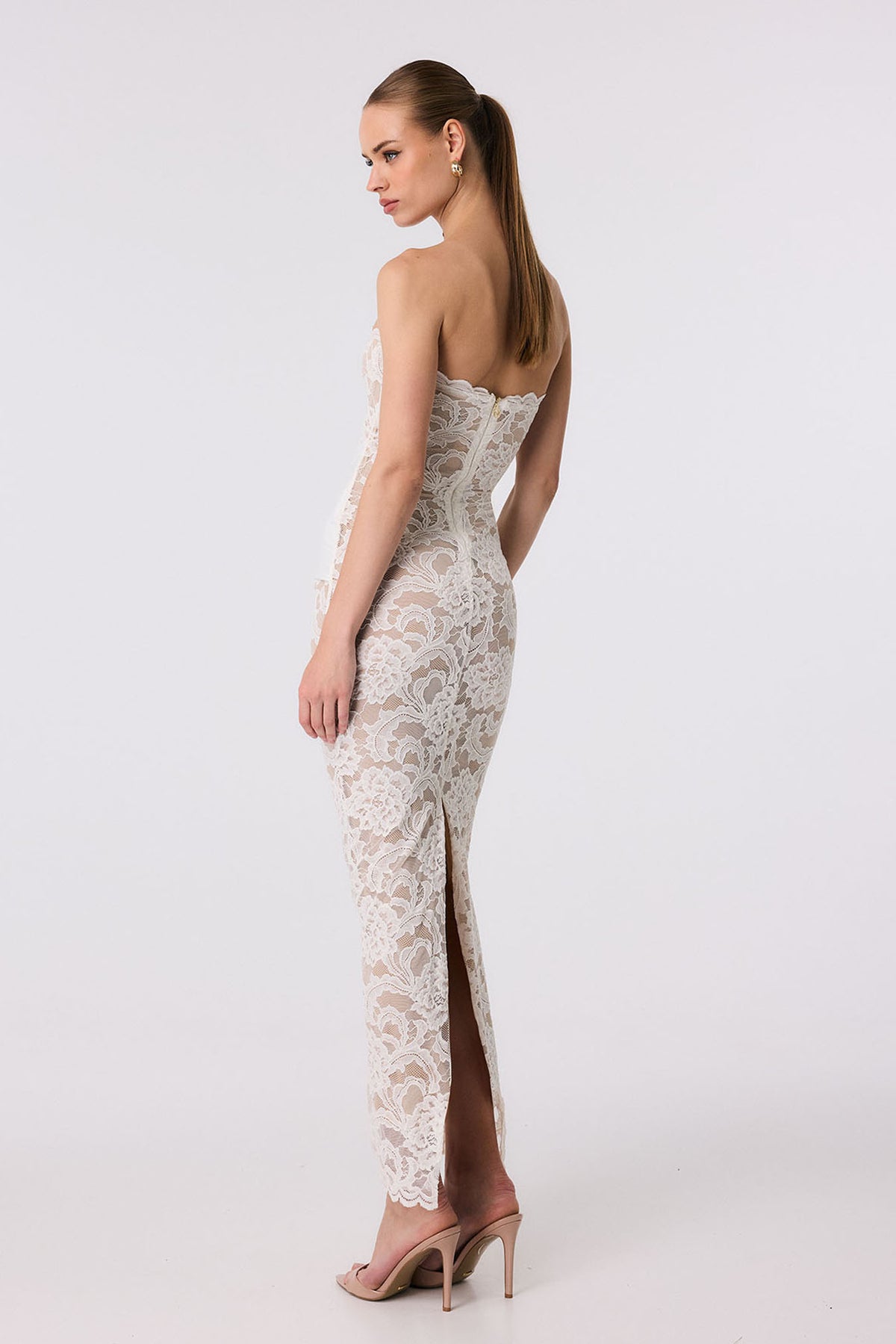 Ever After Strapless Midi