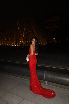 Serena Sequin Gown