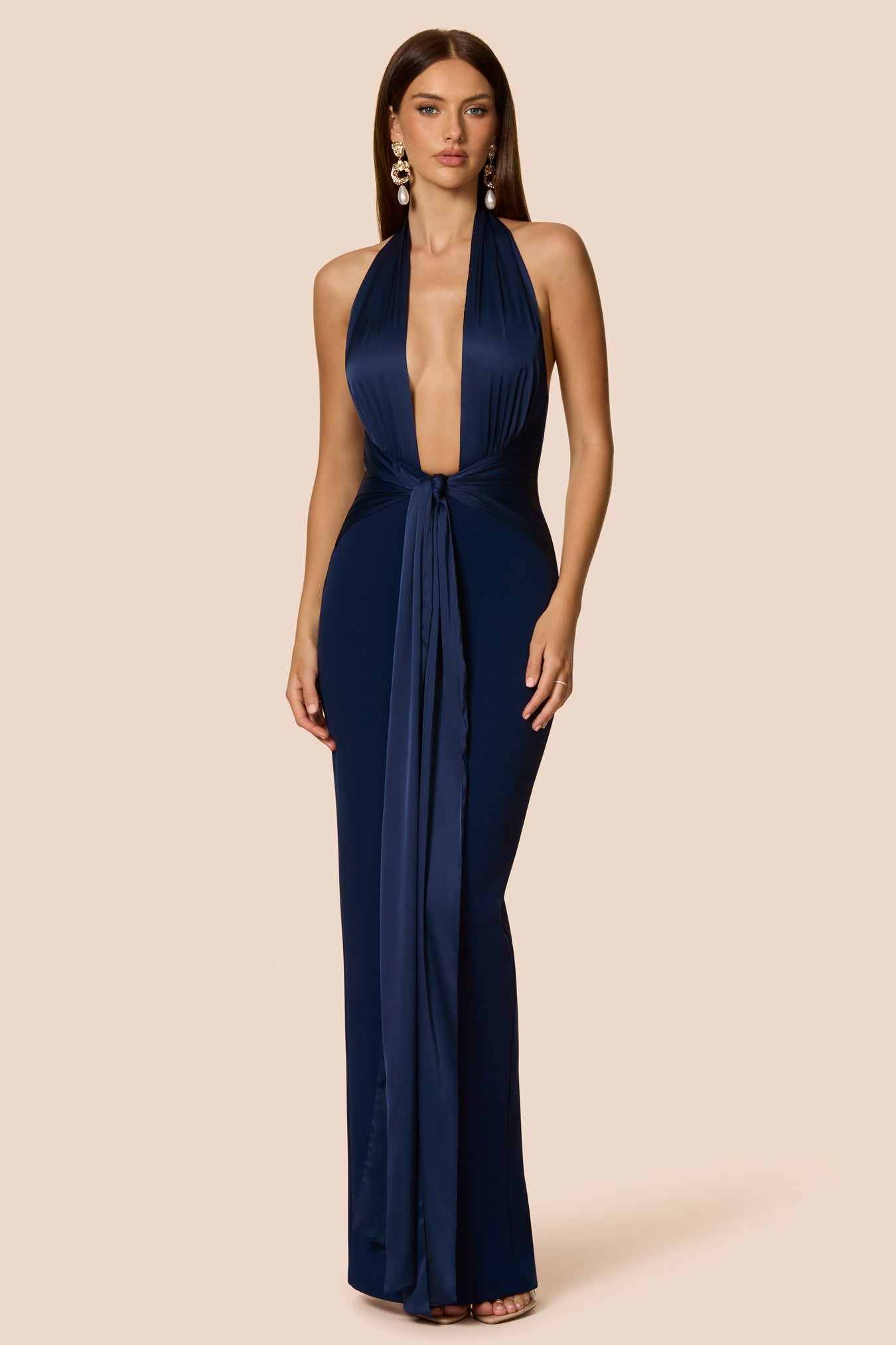 Chiara Halter Gown - Nookie