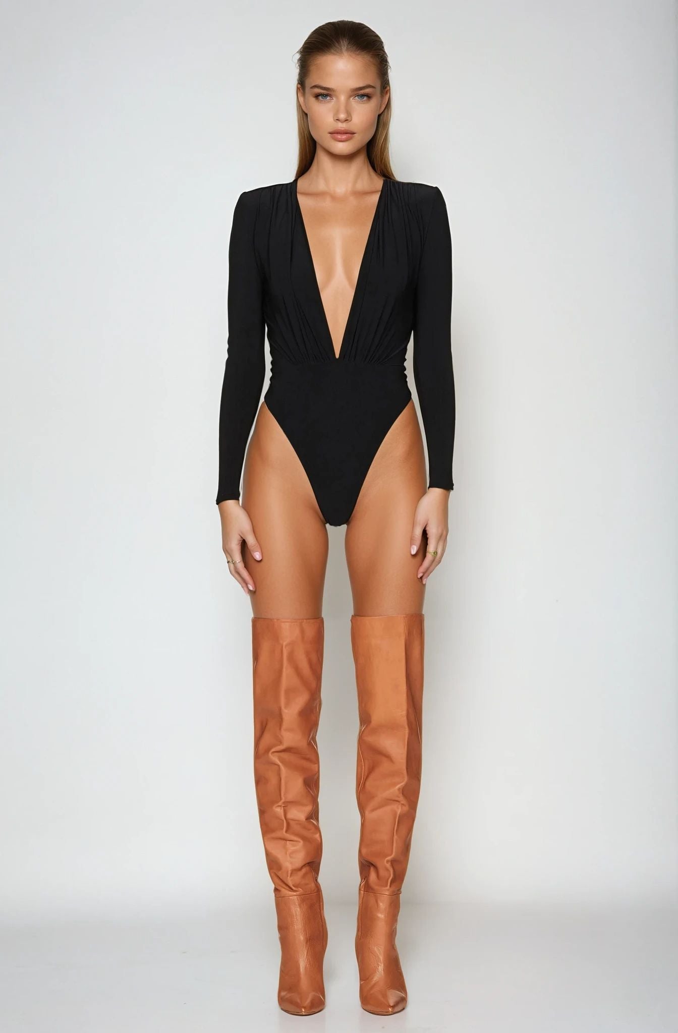 DASHA PLUNGE BODYSUIT - Nookie