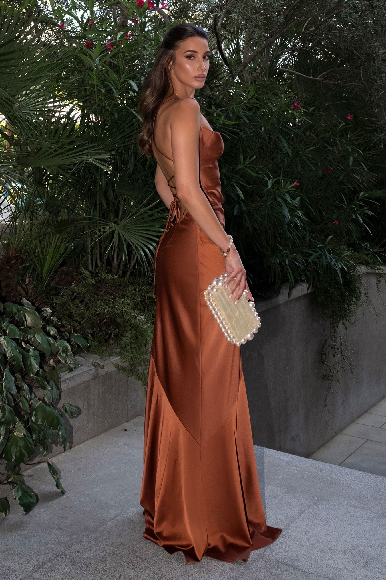 Entice Drape Gown