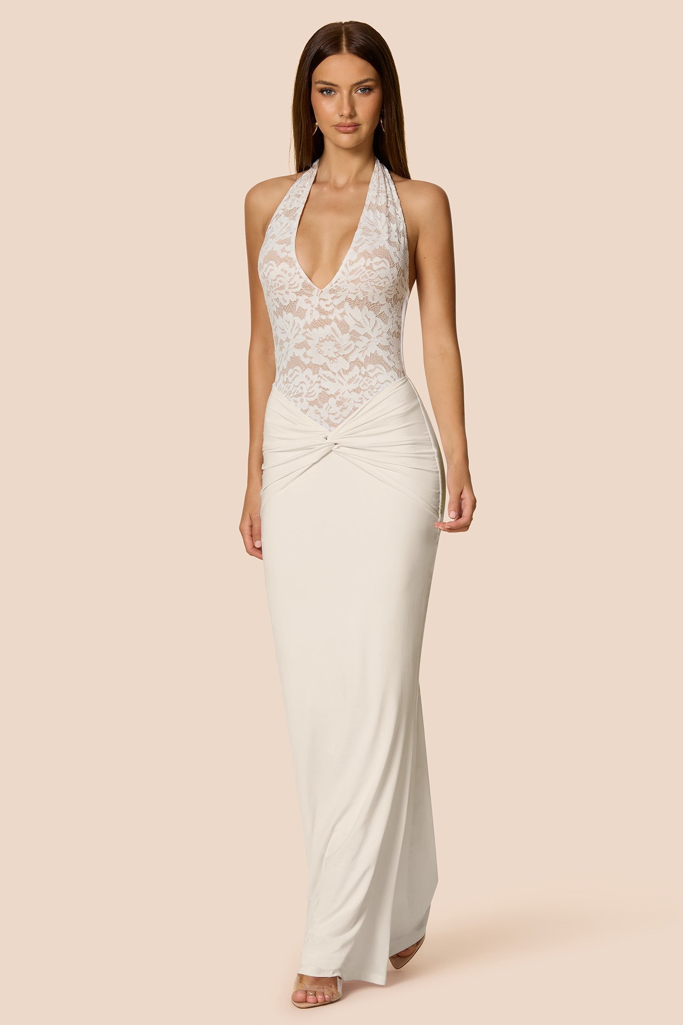 Lennox Halter Gown - Nookie