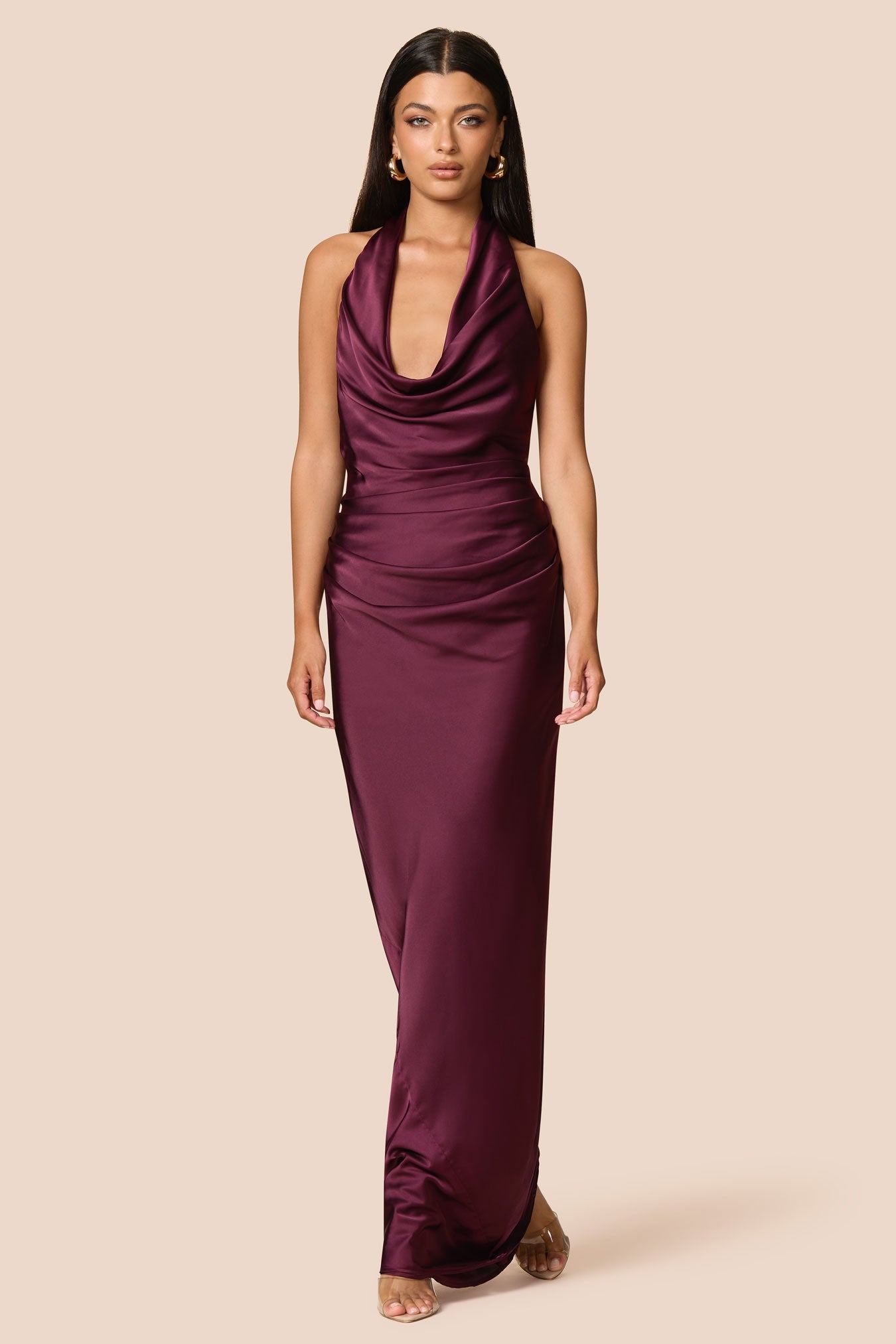 Penelope Drape Gown - Nookie
