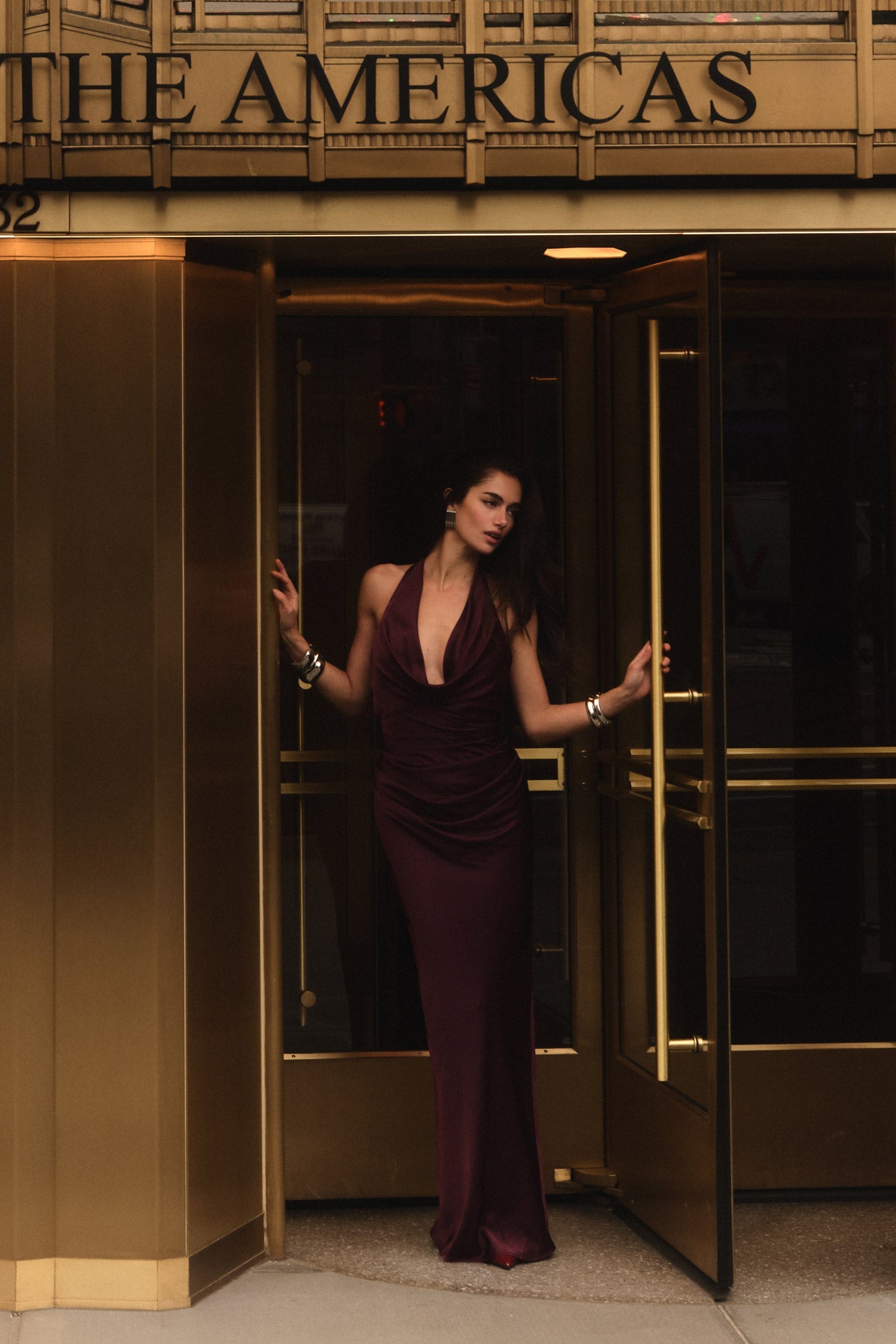 Penelope Drape Gown - Nookie