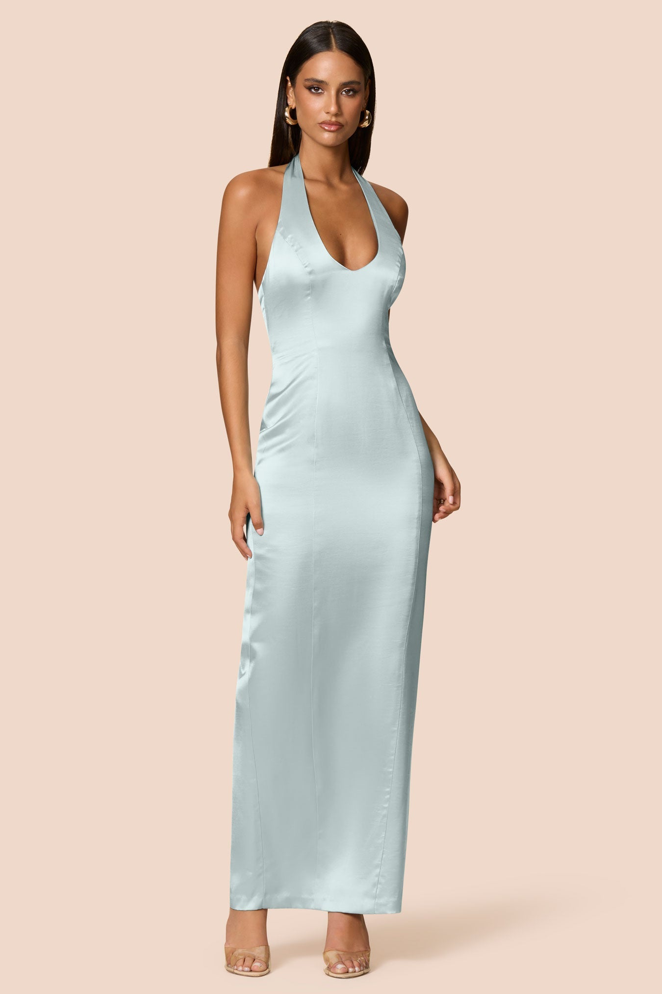 Sabine Satin Maxi - Nookie