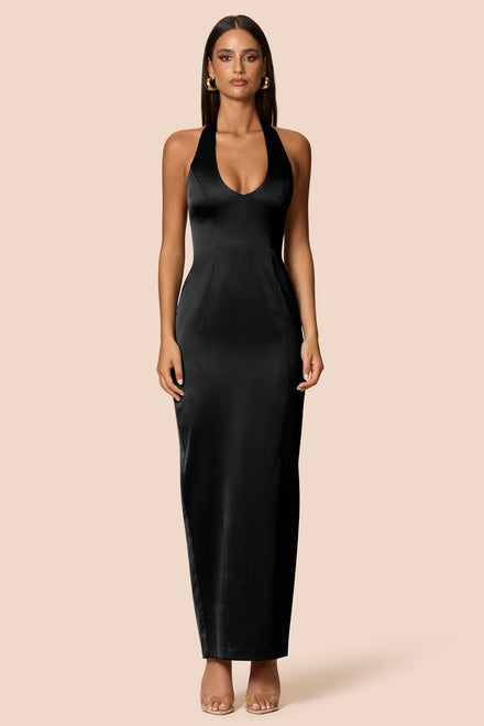 Sabine Satin Maxi - Nookie