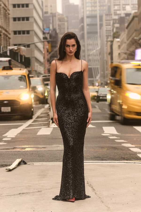 Serena Sequin Gown - Nookie