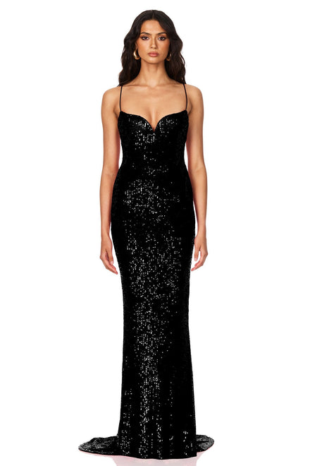 Serena Sequin Gown - Nookie